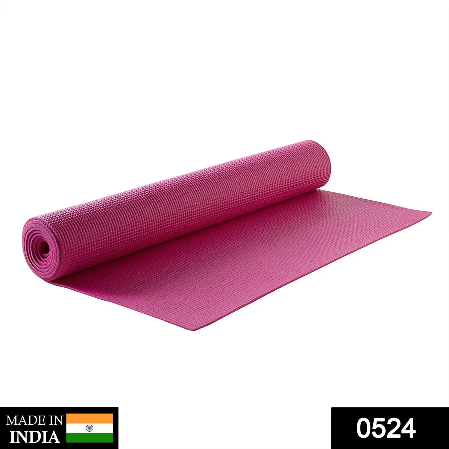 0524_Yoga Mat Eco-Friendly For Fitness Exercise Workout Gym with Non-Slip Pad (180x60xcm) Color may very