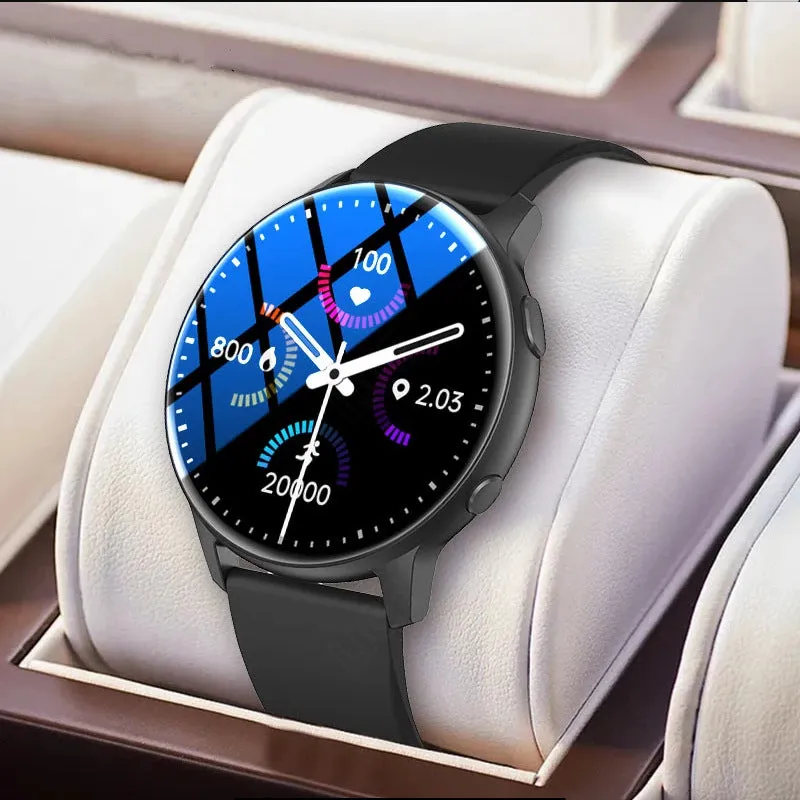 1.28-Inch Full Touch round Screen Smart Wear Blood Oxygen Detection Student Smart Watch