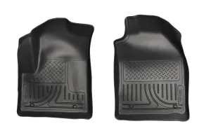 2010-2013 Ford Transit Connect Front Floor Liners - Black