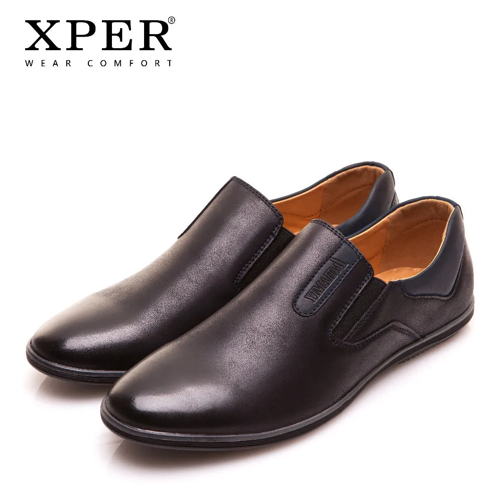 2017 XPER Men Shoes New Collection Men Loafers Comfortable Men Flats Shoes #YM86831BU/BN