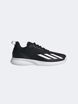 Adidas Courtflash Speed Men Tennis Shoes Black/White/Silver