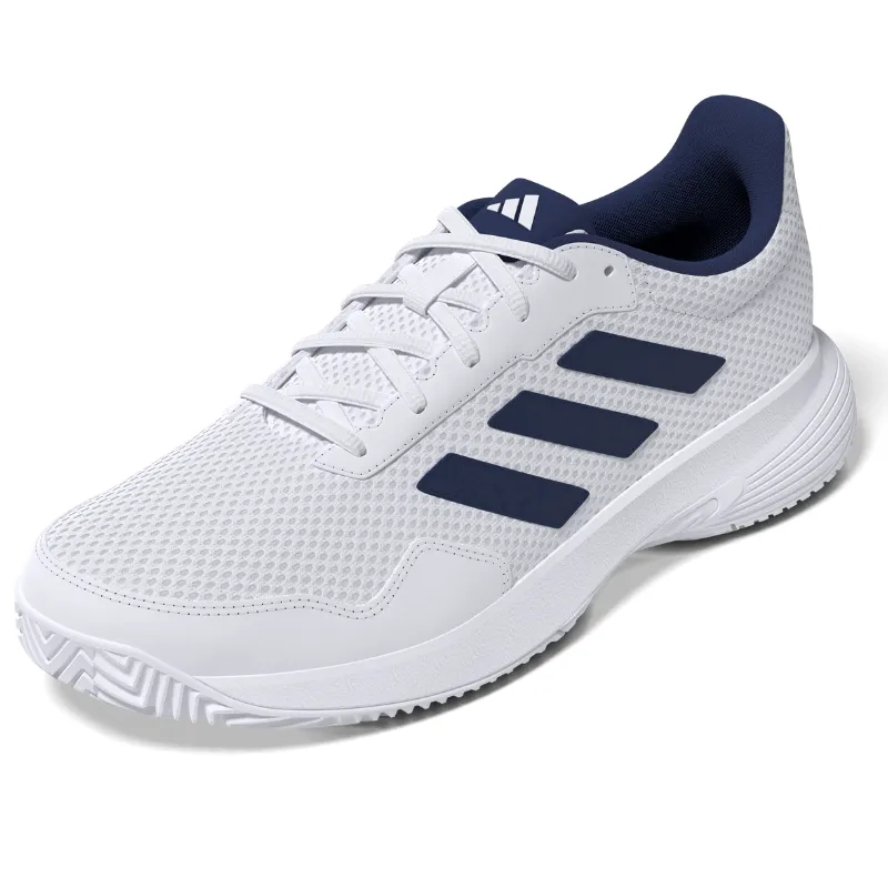 Adidas Game Spec 2 Tennis Shoes - Dark Blue/White