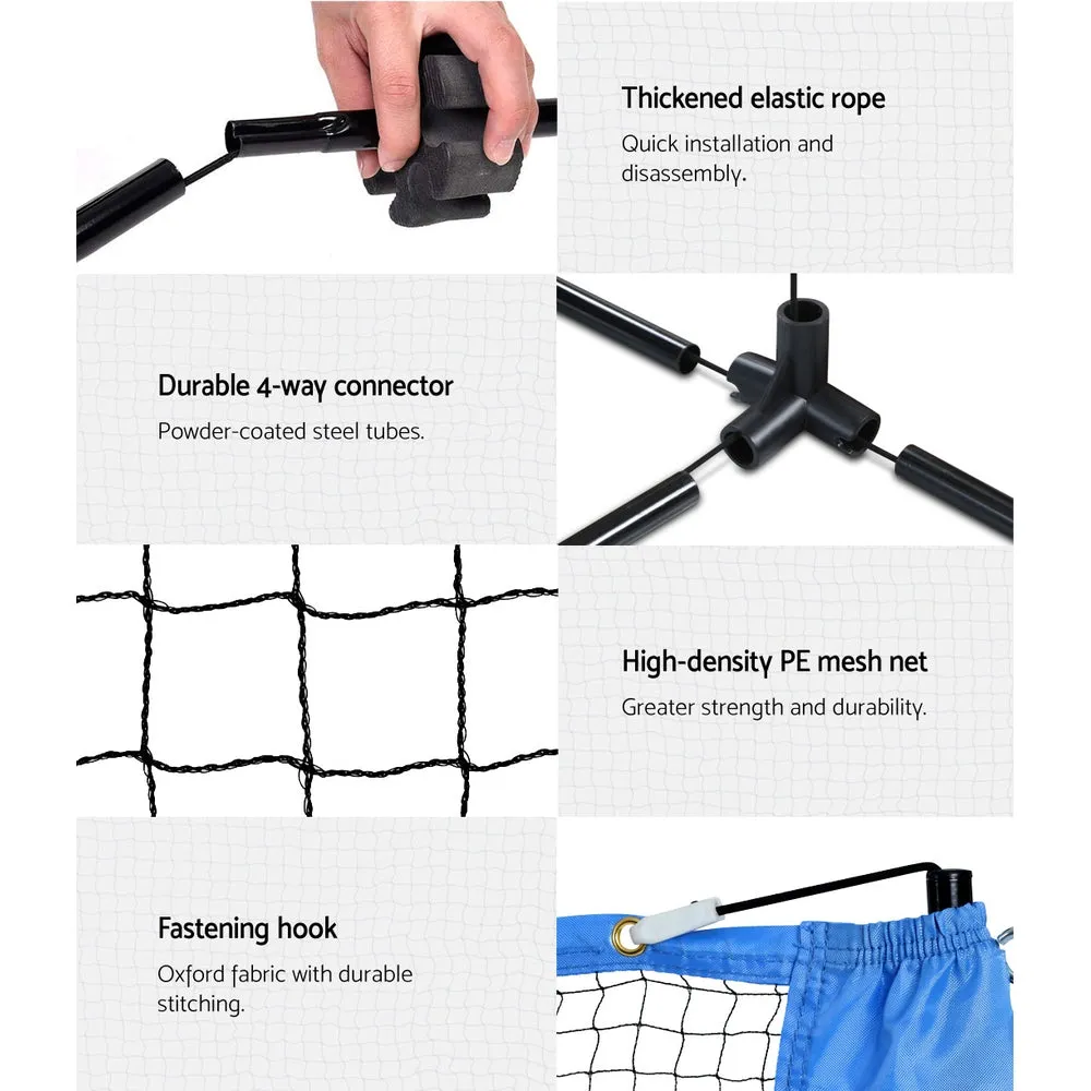 Adjustable Portable Sports Net Kit for Tennis, Volleyball & Badminton Everfit