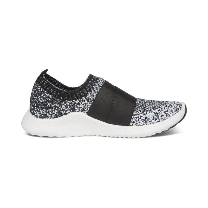 Aetrex Women's Allie Black/White AS123