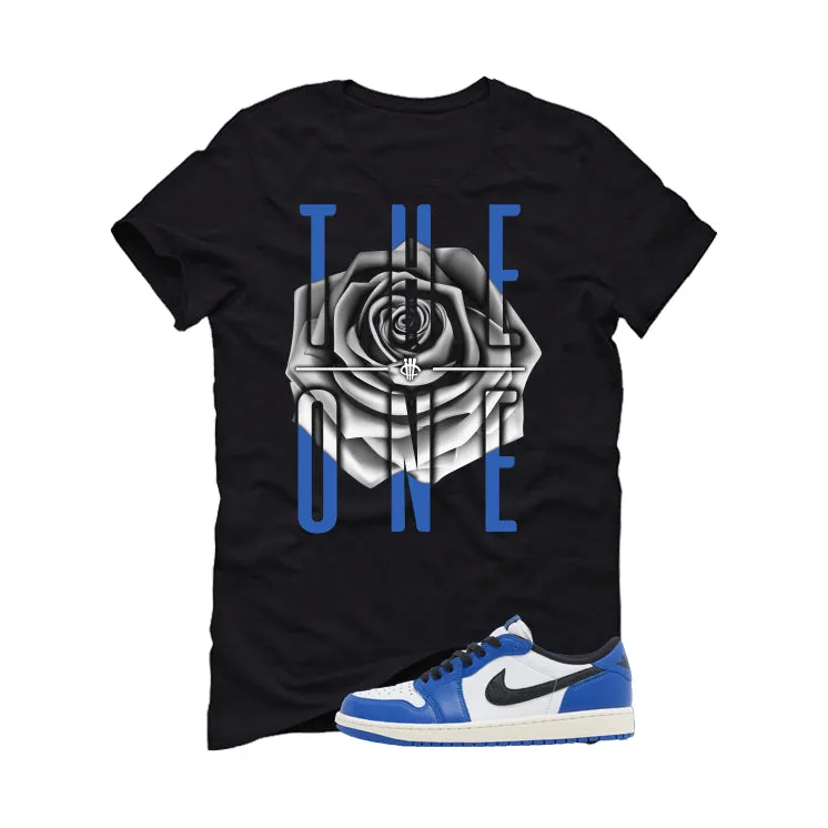 Air Jordan 1 Low OG Game Royal Black T-Shirt (The One)| illcurrency