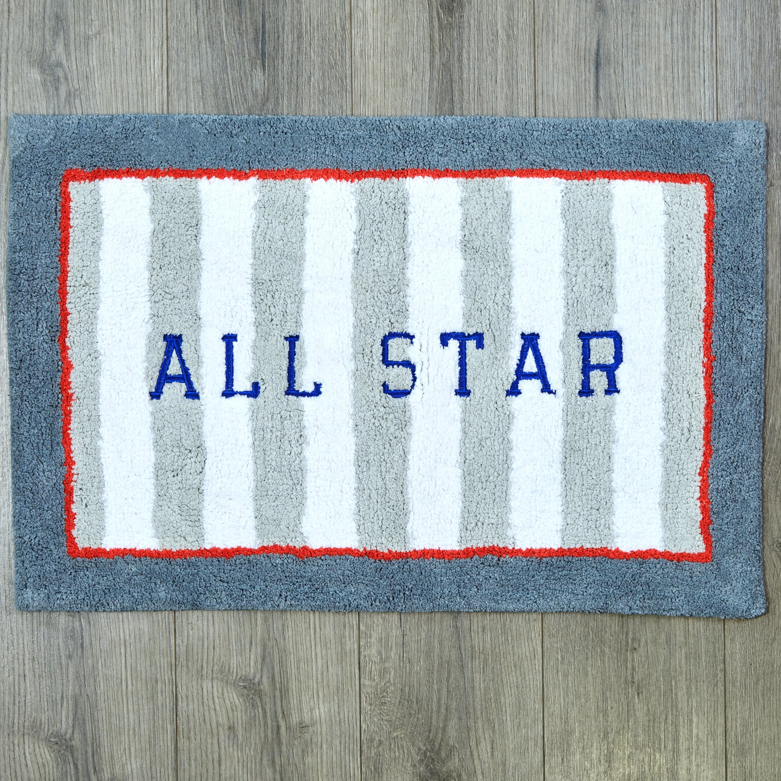 All Star Bedroom or Bathroom Rug - 30x20 in