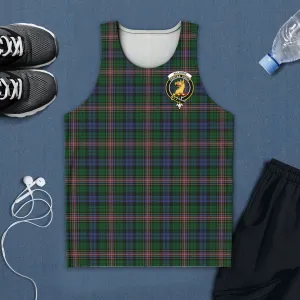 Allison Tartan Mens Tank Top with Family Crest