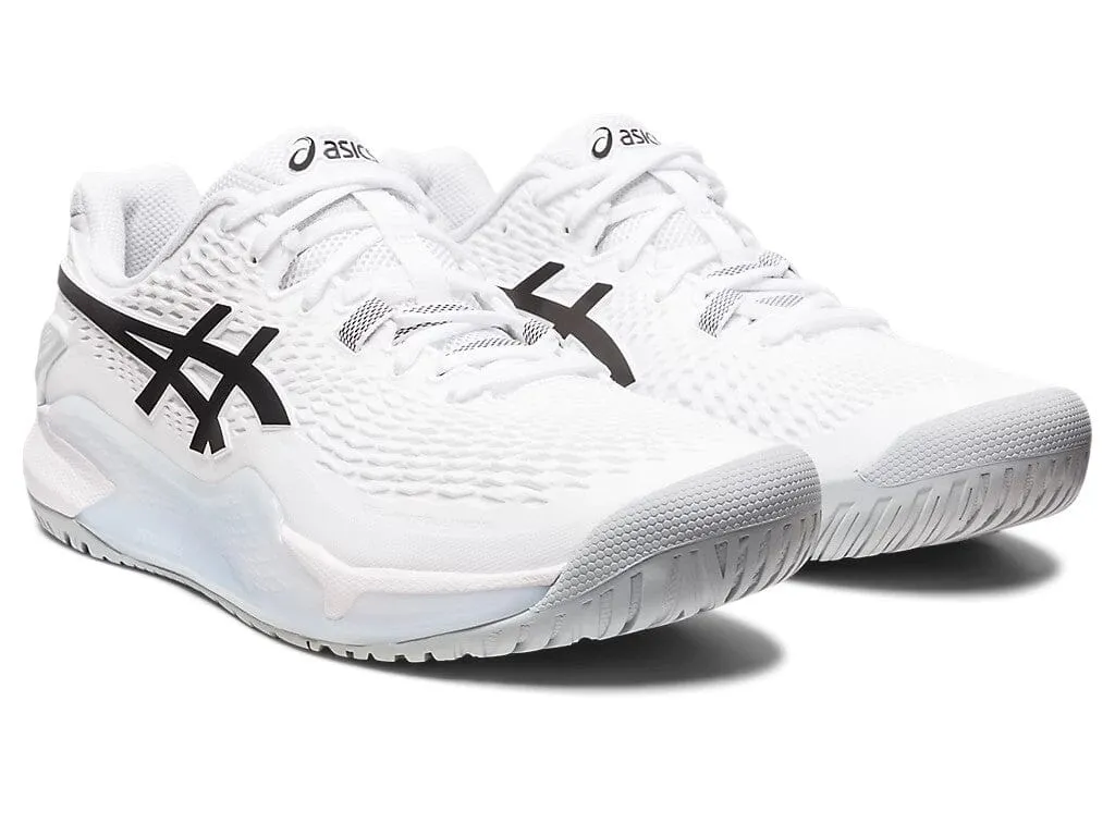 Asics Gel-Resolution 9 French White/Black Men's tennis shoes