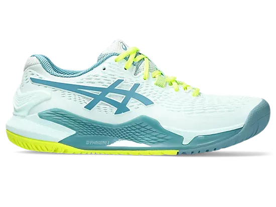 Asics Gel Resolution 9 Women's Tennis Shoes Soothing Sea/Gris Blue