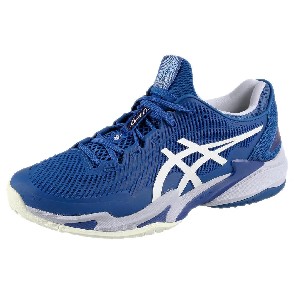 Asics Men's Court FF 3 Novak - Asics Blue/Fresh Air