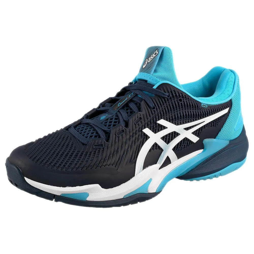 Asics Men's Court FF 3 Novak - Blue Expanse/White