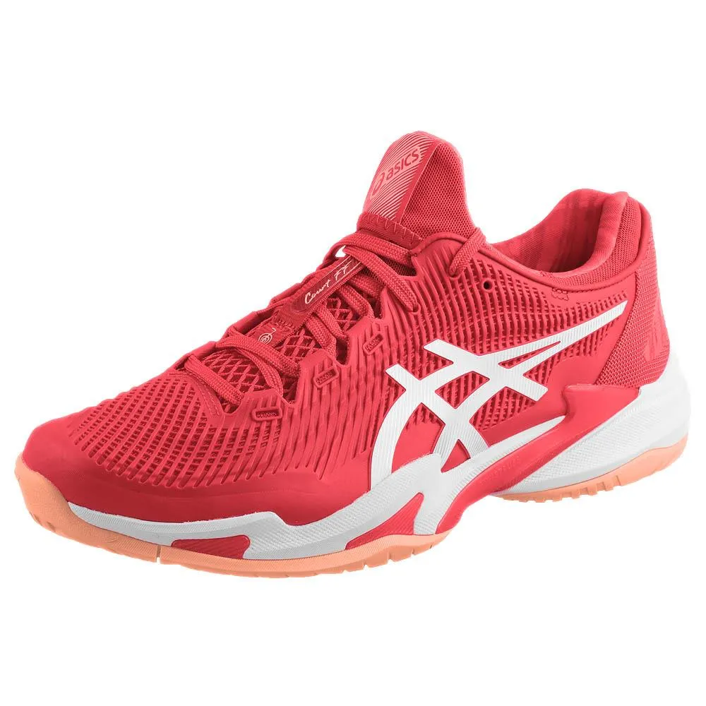 Asics Men's Court FF 3 Novak - Fiery Red/White