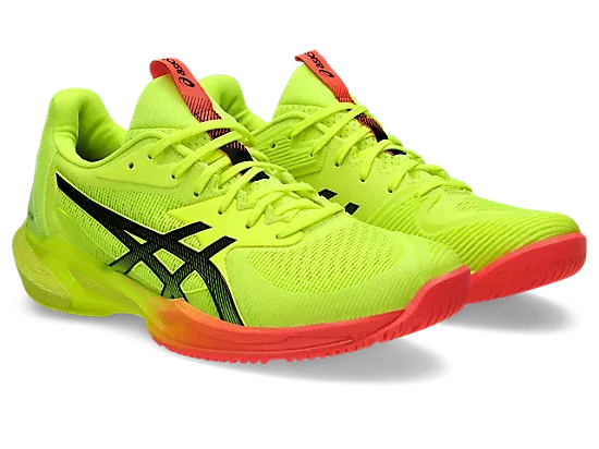 Asics Solution Speed FF 3 Paris Men's Tennis Shoe Safety Yellow/Black