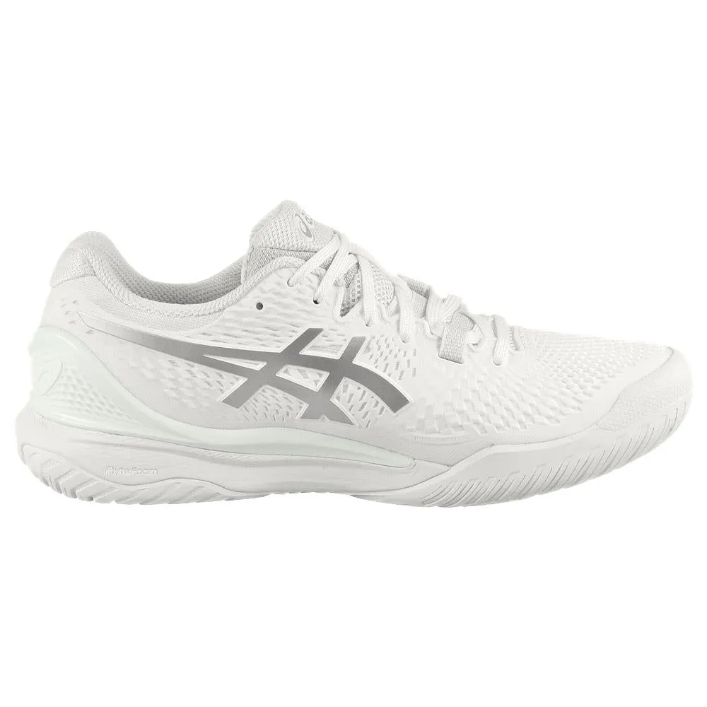 Asics Women's Gel-Resolution 9 - White/Pure Silver