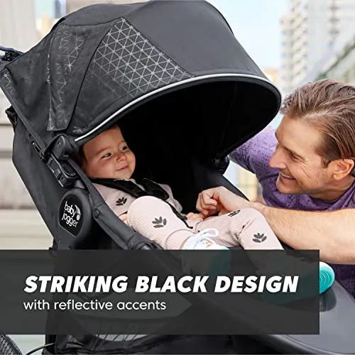 Baby Jogger Summit X3 Jogging Stroller, Midnight Black