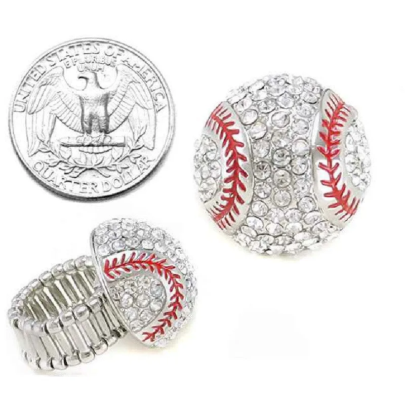 Baseball Stretch Ring