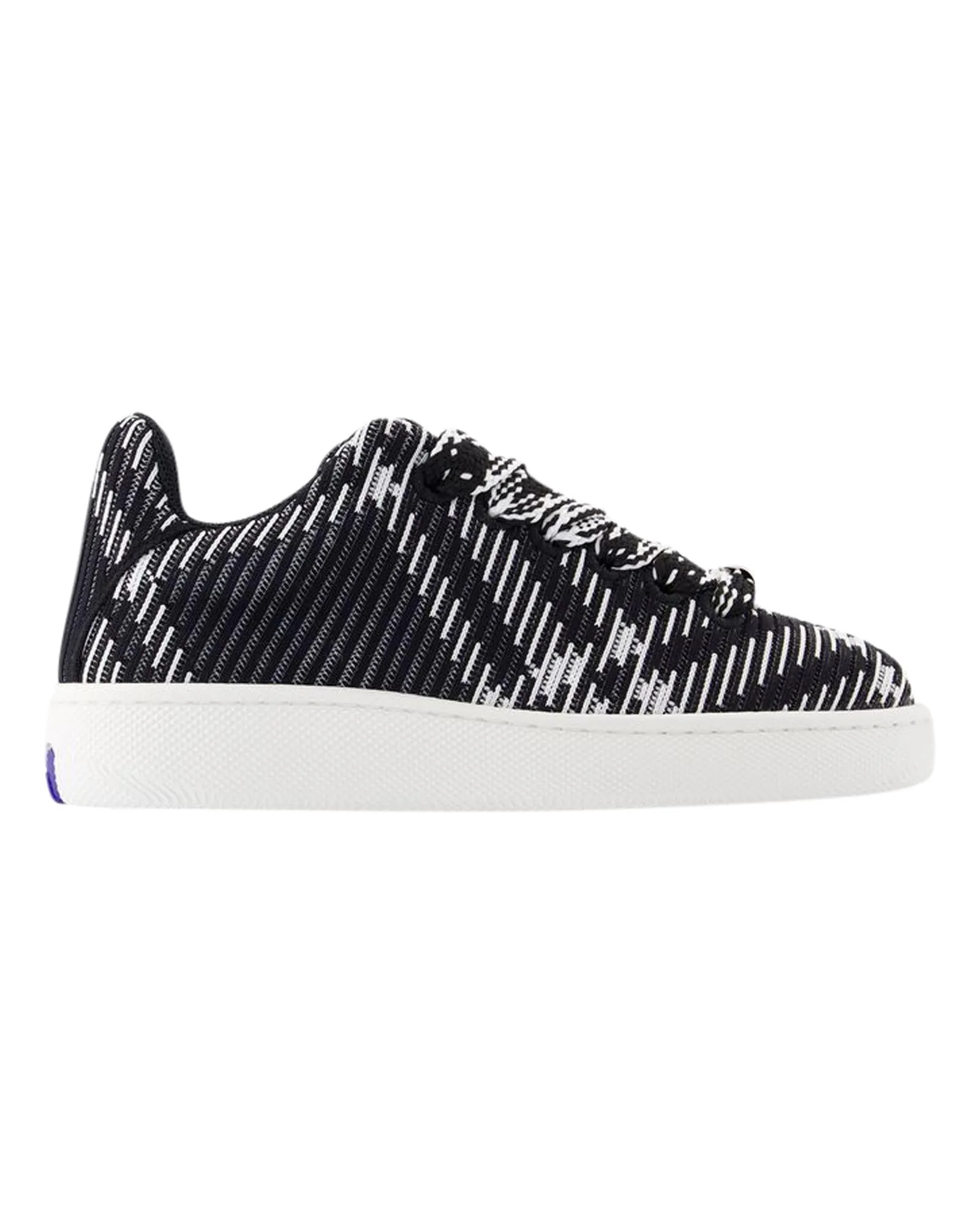 Black Box Knit Sneakers - Synthetic