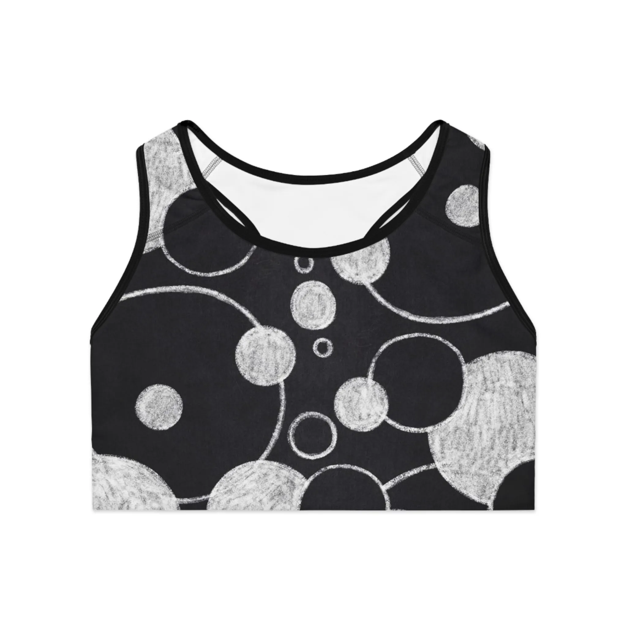 Black Dots - Inovax Sports Bra