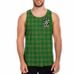 Blayney Irish Clan Tartan Men's Tank Top with Coat of Arms