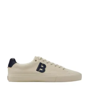 BOSS Aiden Contrast B Logo Light Beige Trainers