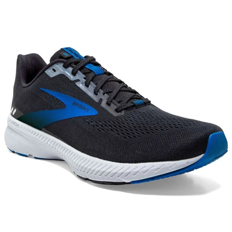 Brooks Launch 8: Men's Athletic Shoes Black/Grey/Blue