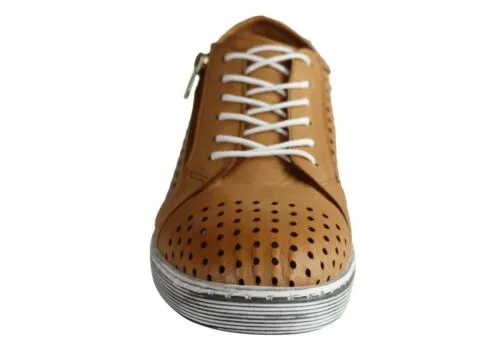 Cabello EG17 Leather Shoe - Tan