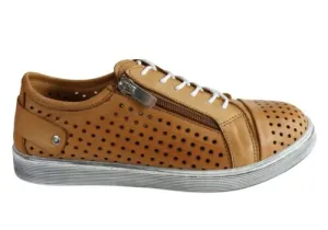 Cabello EG17 Leather Shoe - Tan