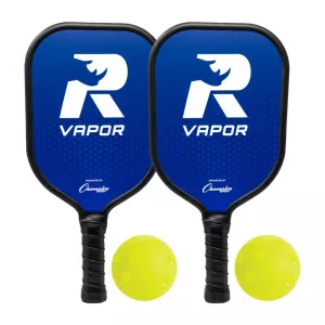 Champion Sports Rhino Pickleball Vaporset 2-Player Paddle Set