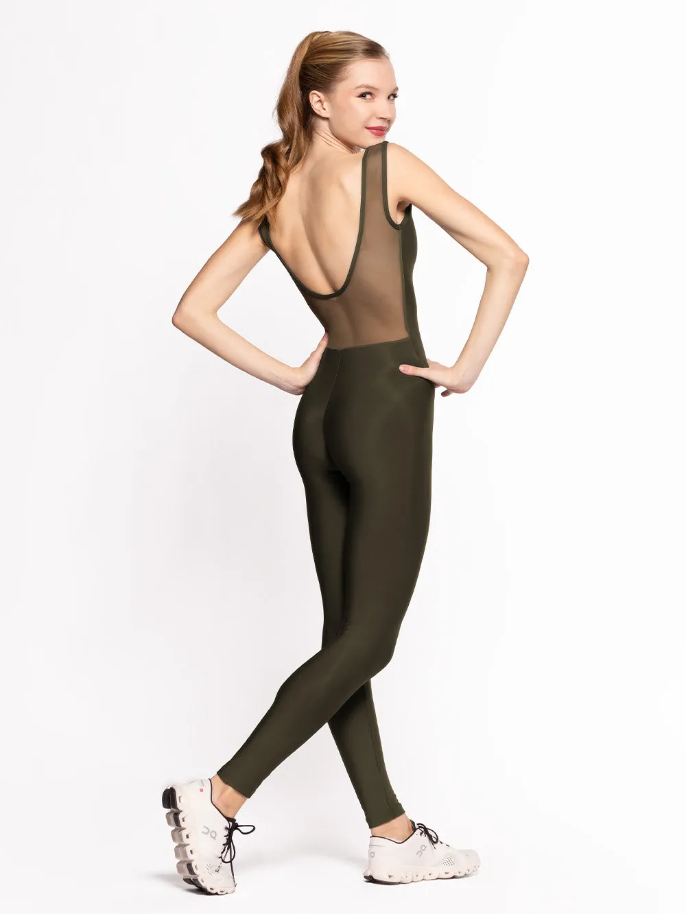 Chelsea Unitard Dark Olive RTW