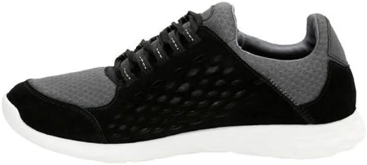 Clarks Black Seremex Lace Mens Sneakers