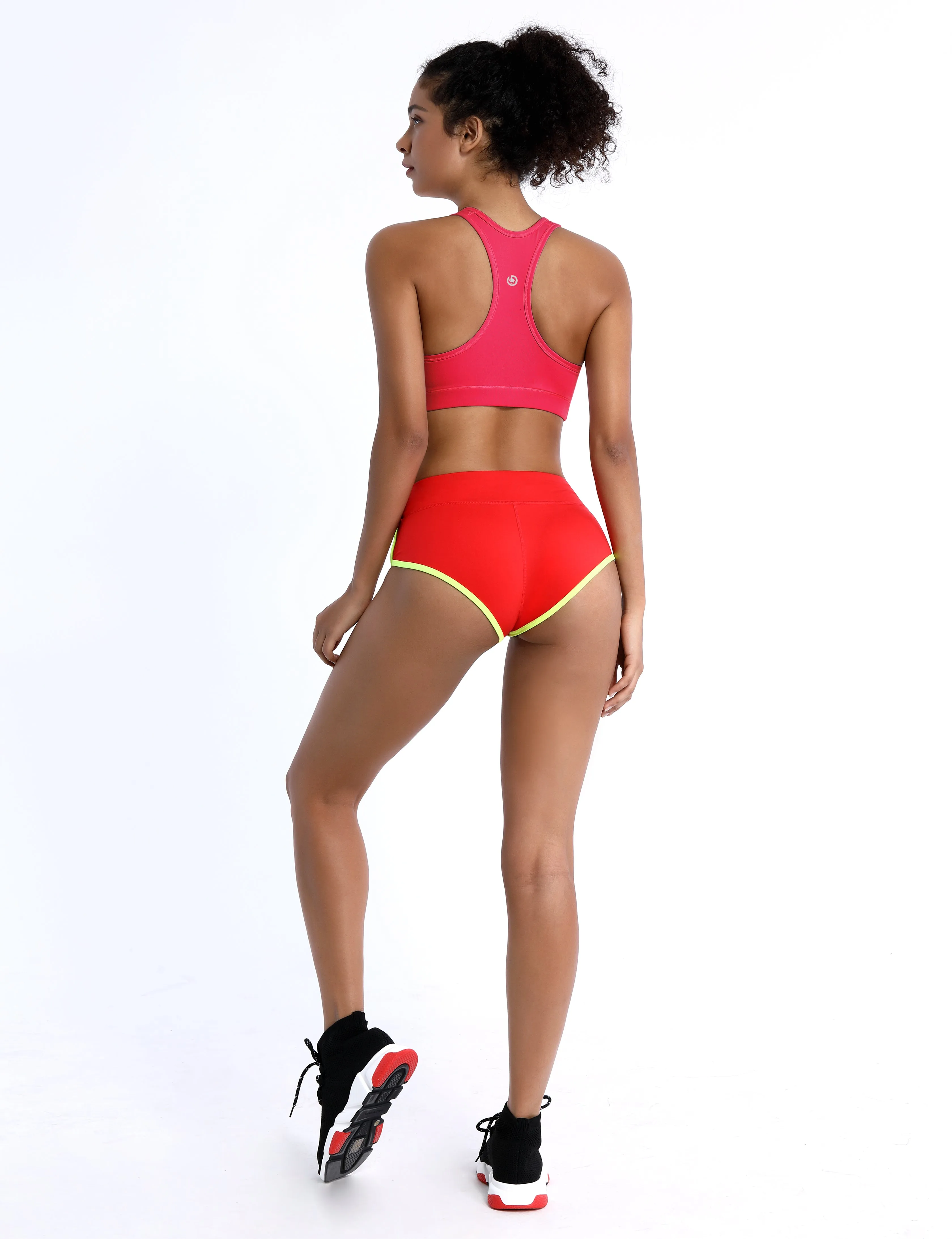 Compression Racerback Sports Bras_Jogging