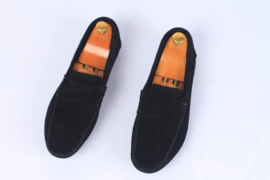 Credible Driver Sole Loafers Black