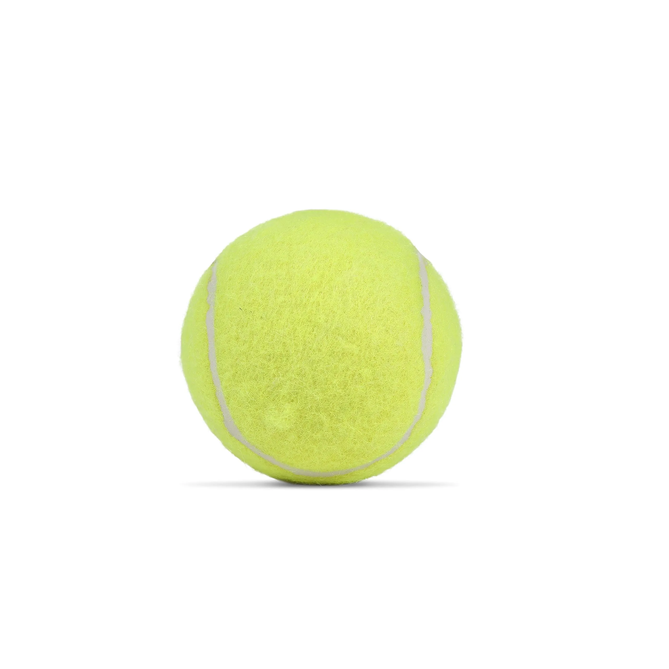 Cricket Normal Force Leather Tennis Ball (Yellow) -Pack of 6