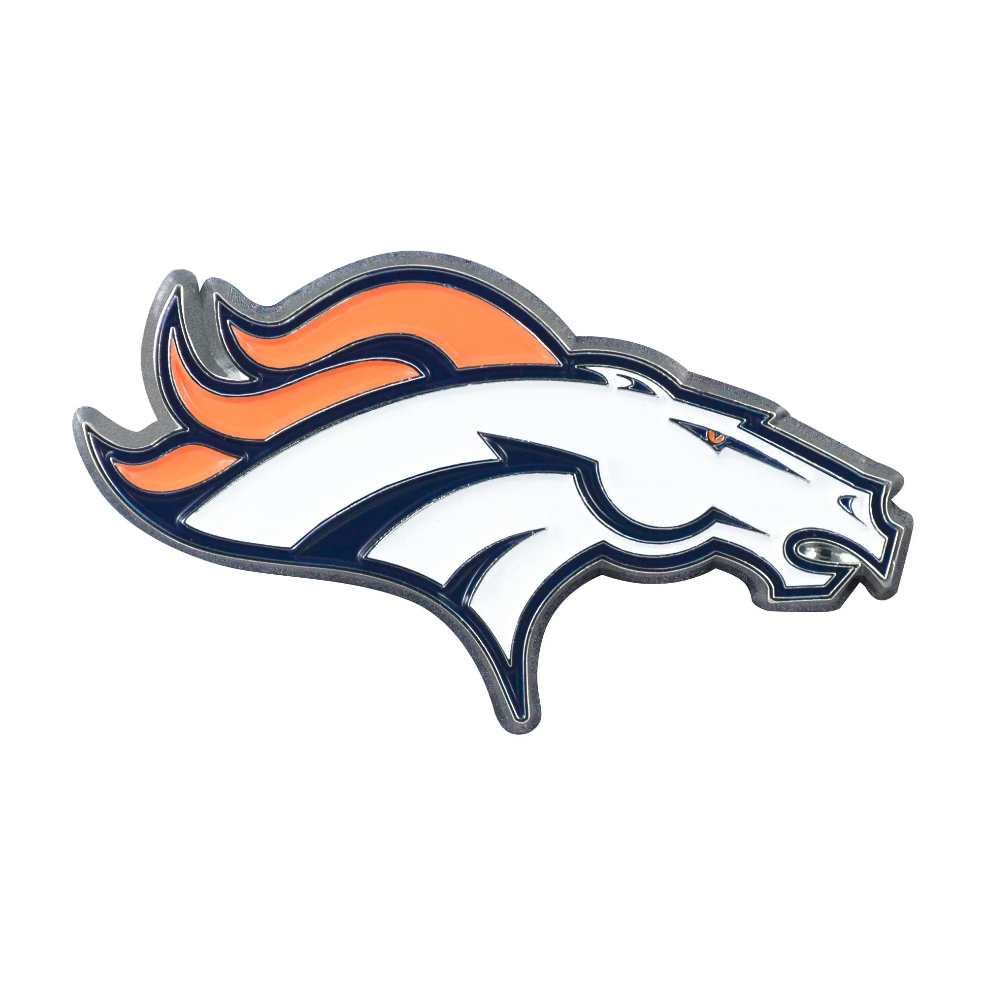 Denver Broncos 3D Color Metal Emblem