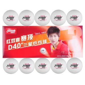 DHS D40  3 star Table Tennis ball [White]