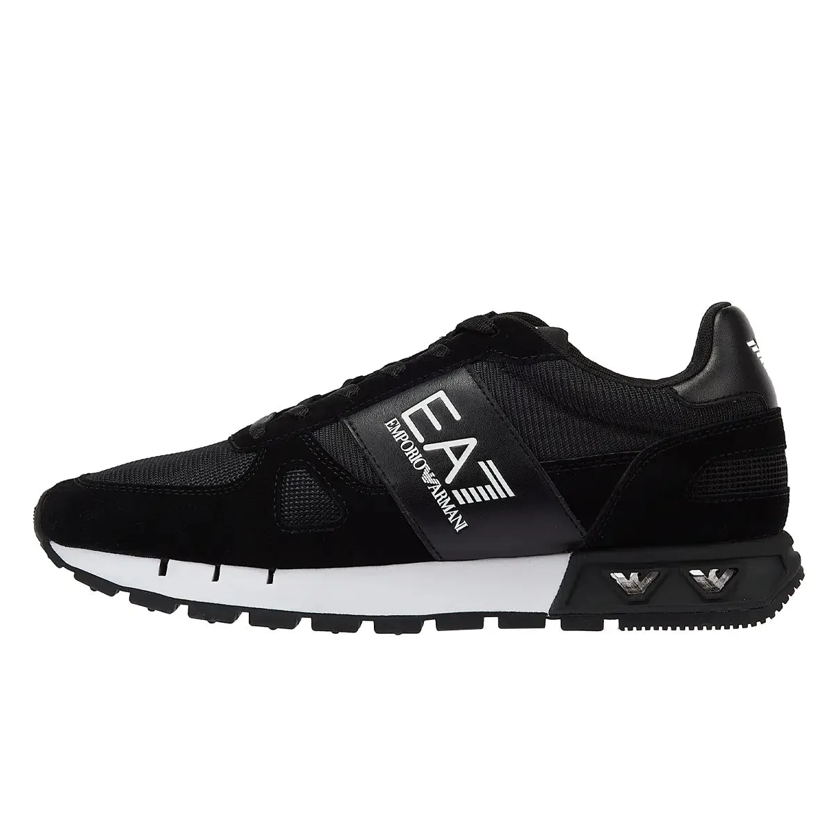 EA7 B&W Legacy Men's Black Trainers