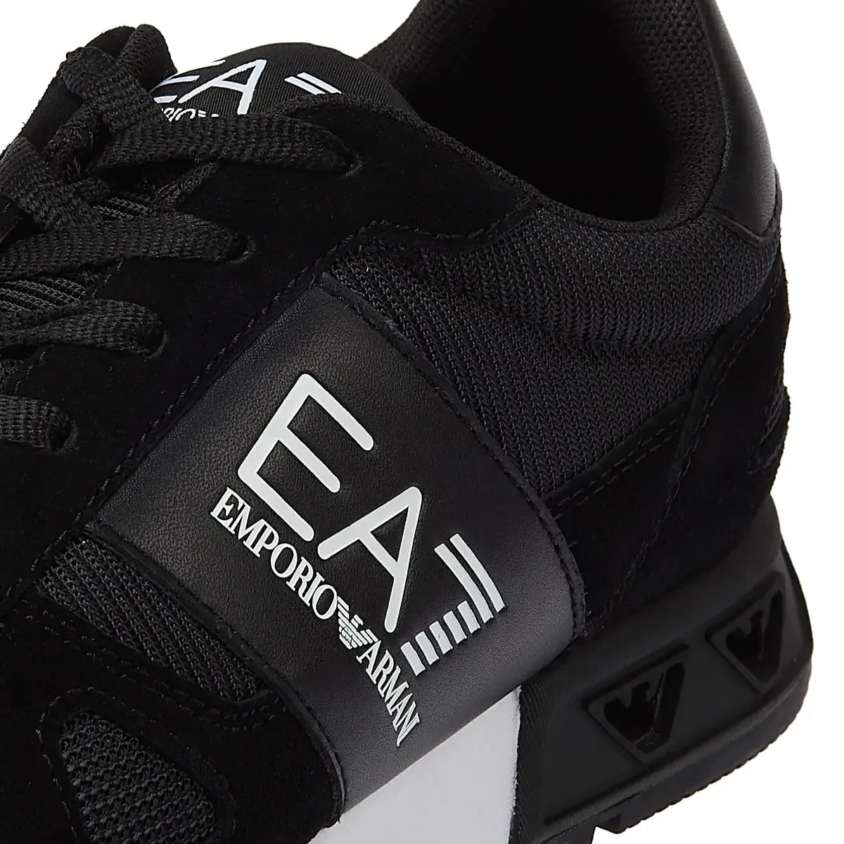 EA7 B&W Legacy Men's Black Trainers