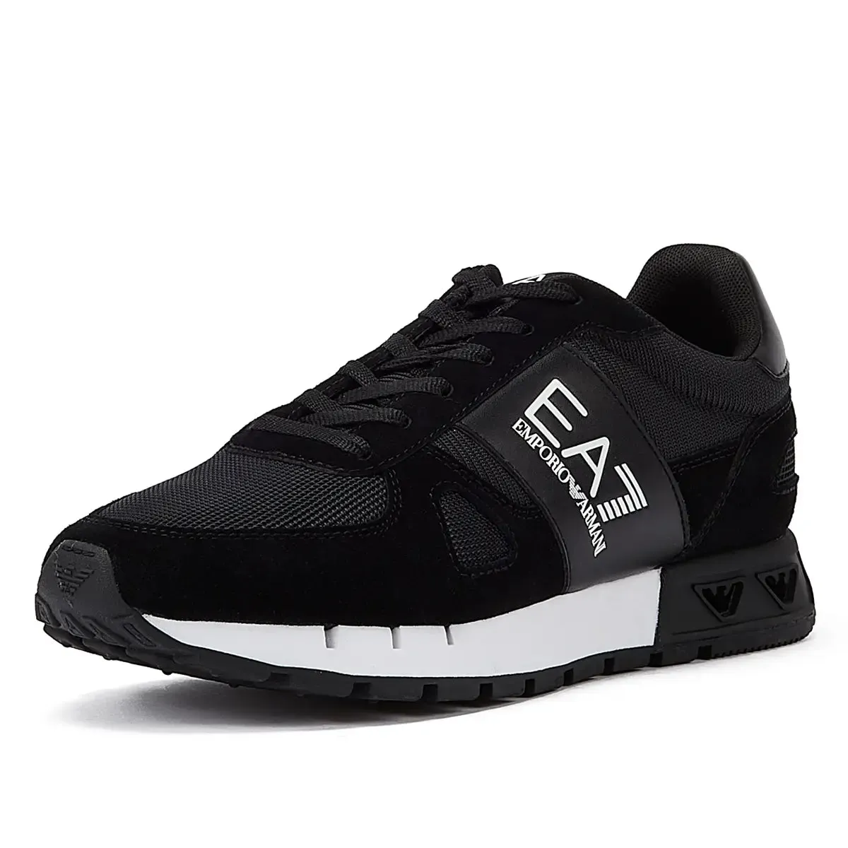 EA7 B&W Legacy Men's Black Trainers