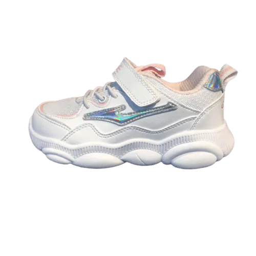 Erke Jogging Shoes Kids-Girls Running White/Pink 64120120067-001