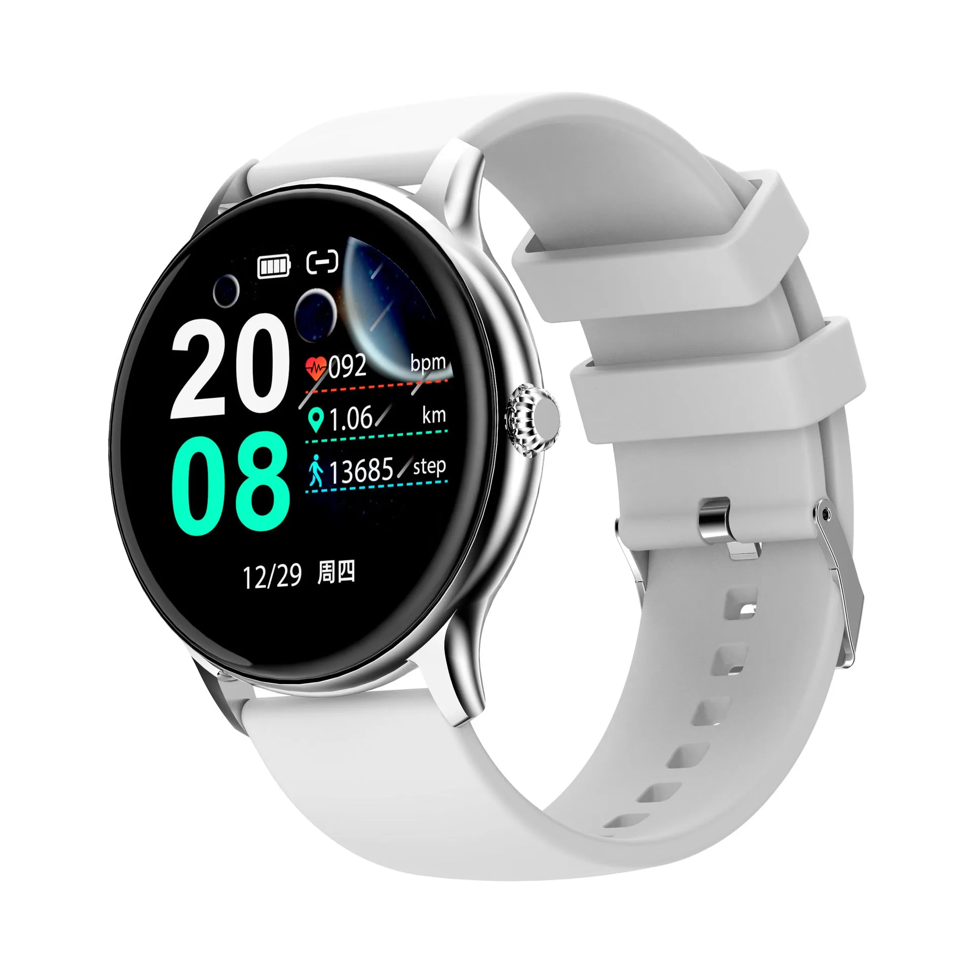 Exercise Bracelet Watch for Huawei Xiaomi 6 Blood Pressure Heart Rate Smart Bluetooth Bracelet