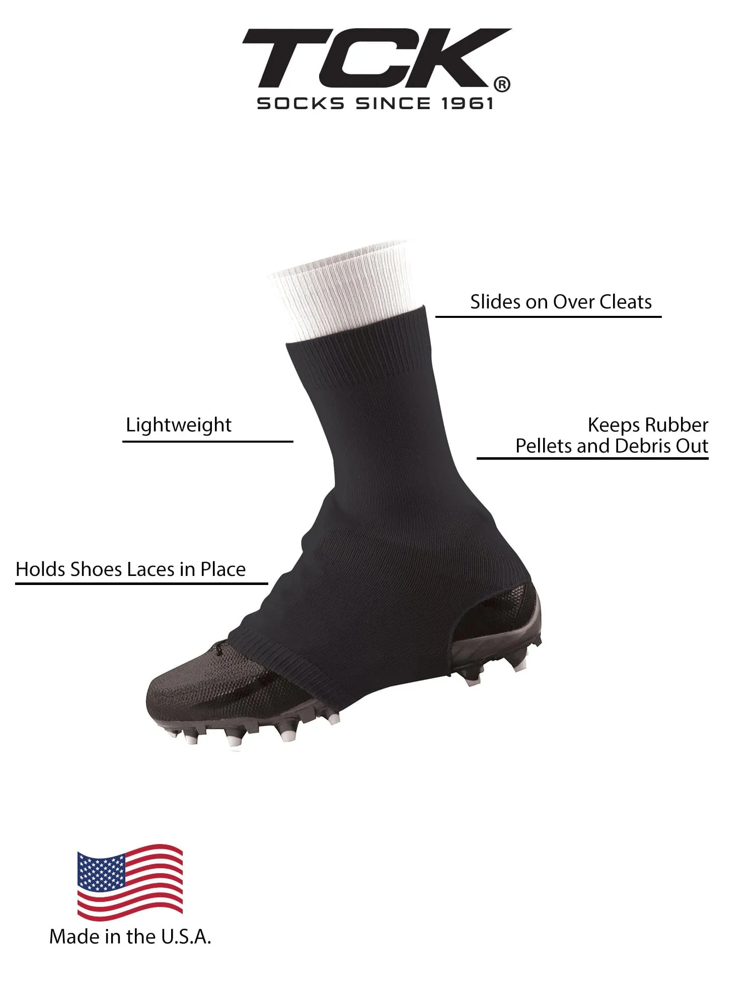 Football Spats Cleat Covers