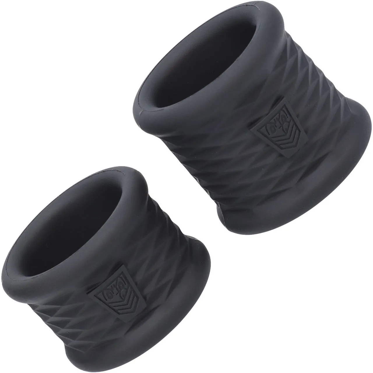 Fort Troff Stretch Flex Trainers Silicone Ball Stretchers 2 Pack - Black