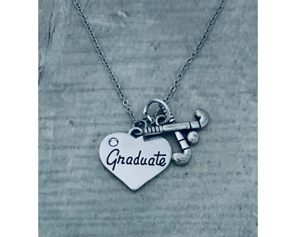 Graduation Charm Necklace - Pick Sport