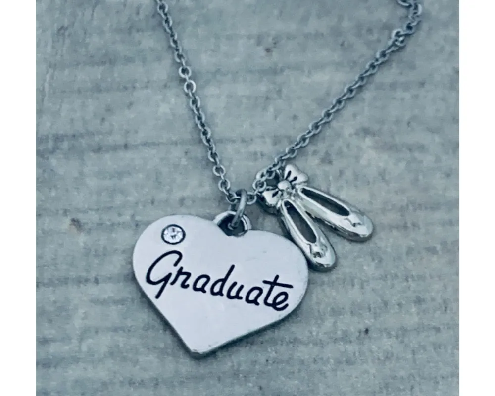 Graduation Charm Necklace - Pick Sport