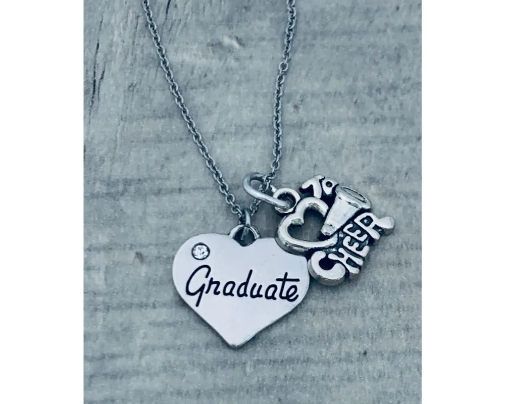 Graduation Charm Necklace - Pick Sport