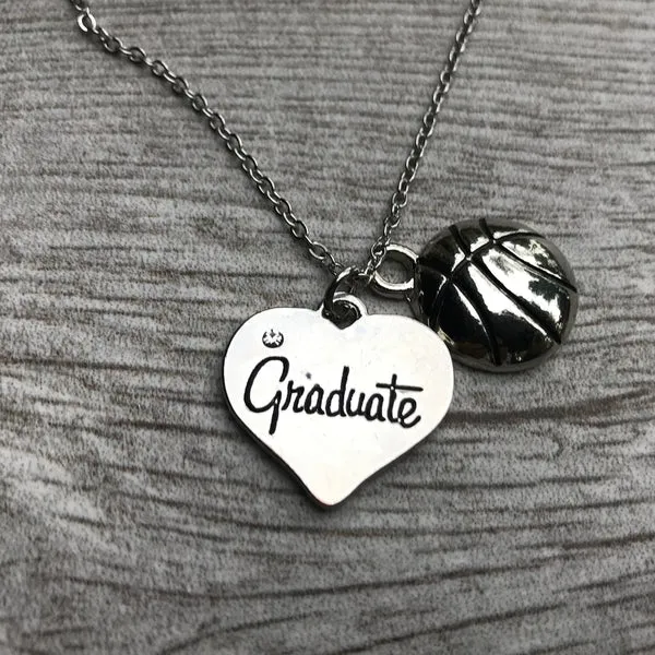 Graduation Charm Necklace - Pick Sport