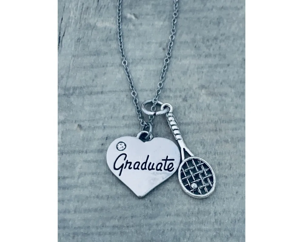 Graduation Charm Necklace - Pick Sport