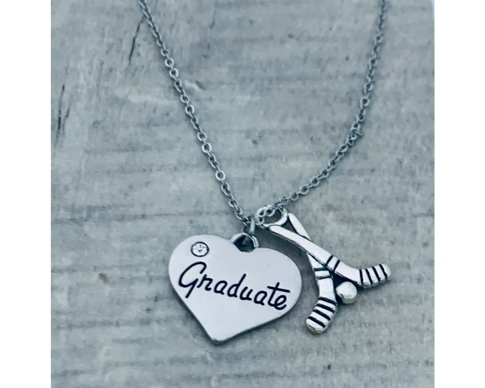 Graduation Charm Necklace - Pick Sport