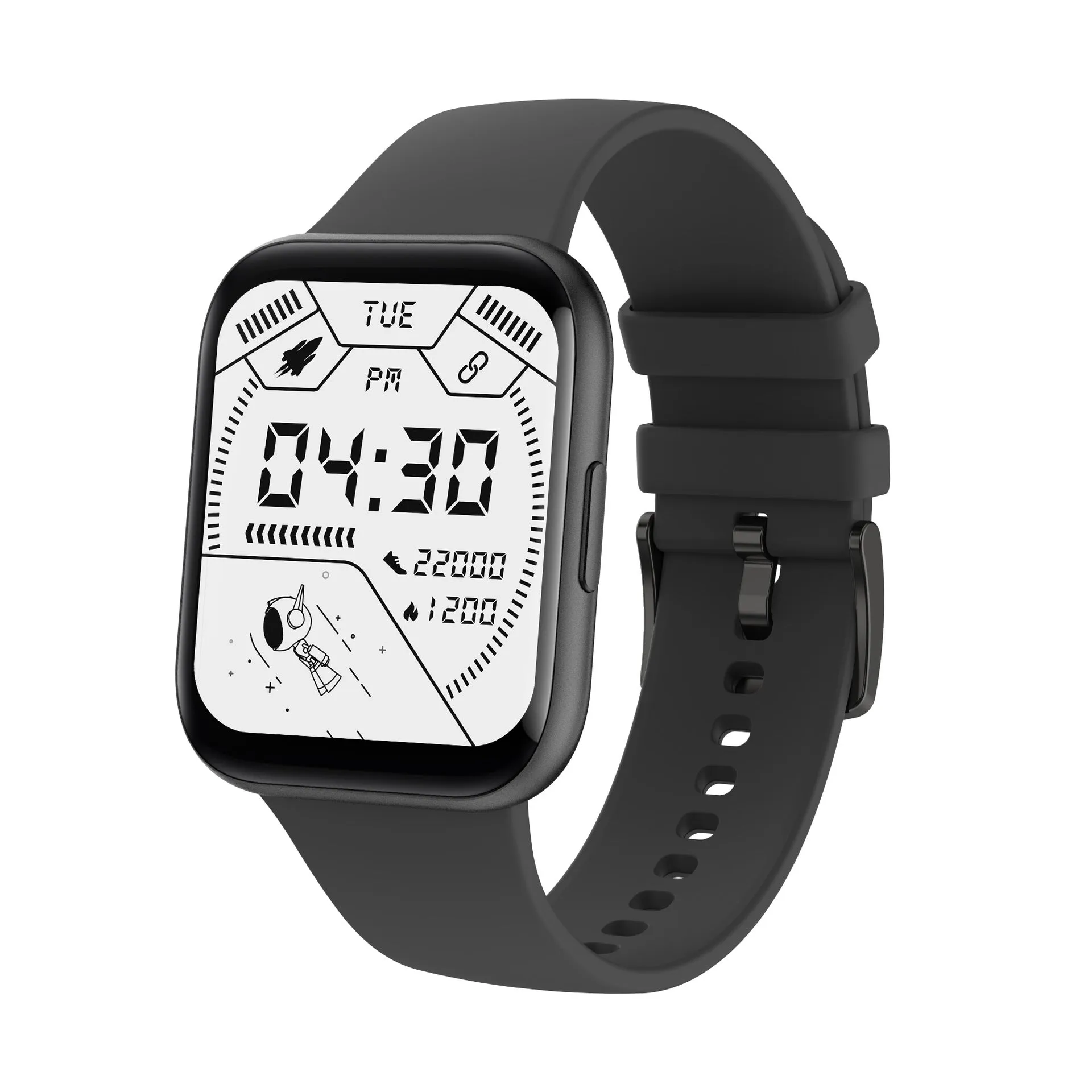 Heart Rate Sleep Health Monitoring Information Waterproof Sport Mode Controlled by Music Bracelet