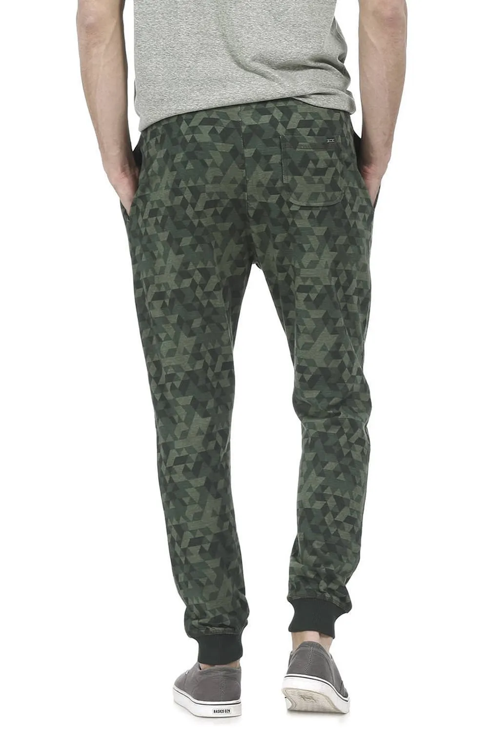 Jogger Fit Printed Track Pant